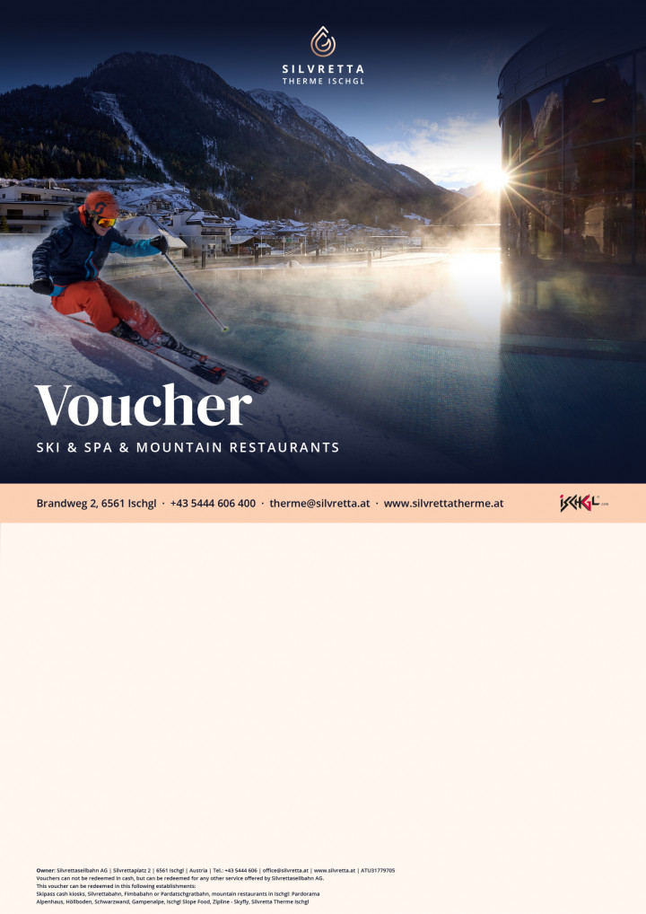 VALUE VOUCHER SILVRETTA THERME Silvrettaseilbahn AG